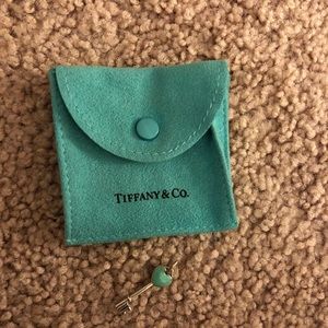 Tiffany turqoise heart necklace pendant with bag